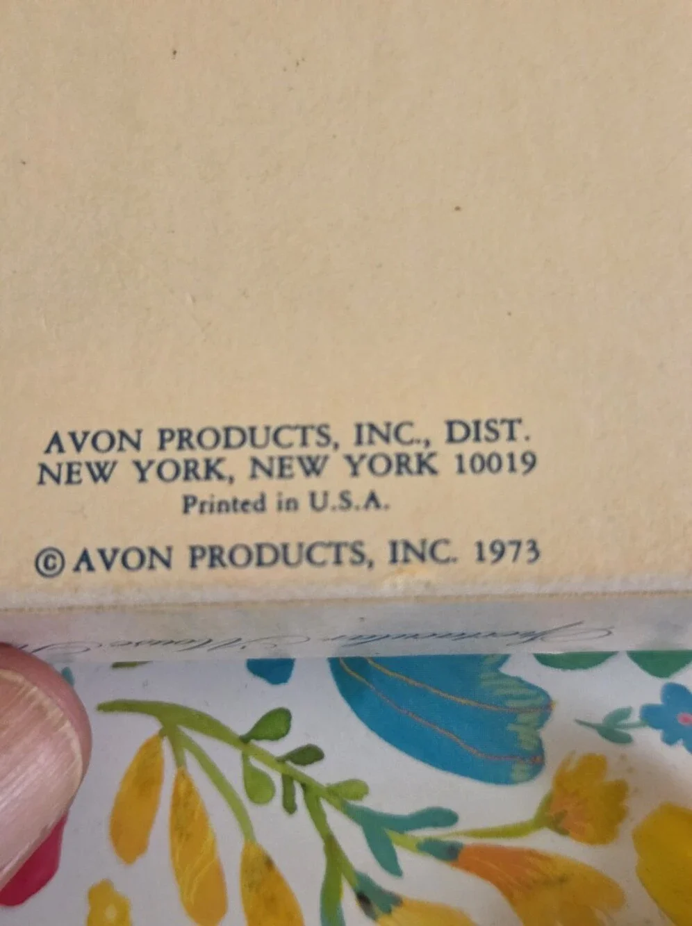 Vintage Avon Mouse Brooch